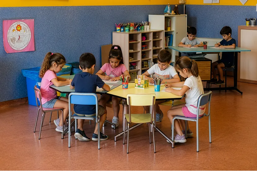 Scuola materna a Firenze